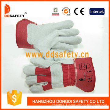 Cow Split Cheap Leather Construction Safety Work Gloves Manufacturer